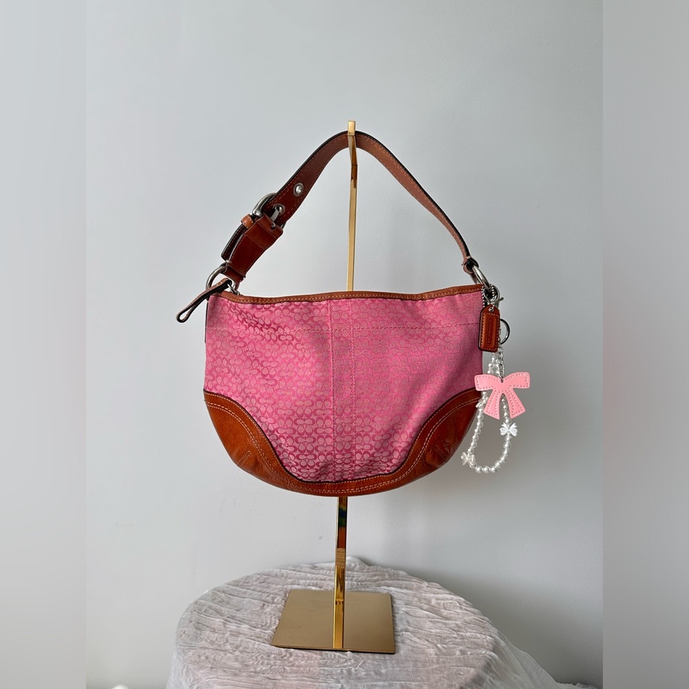 Pink Signature Y2K Coach Bag🍒